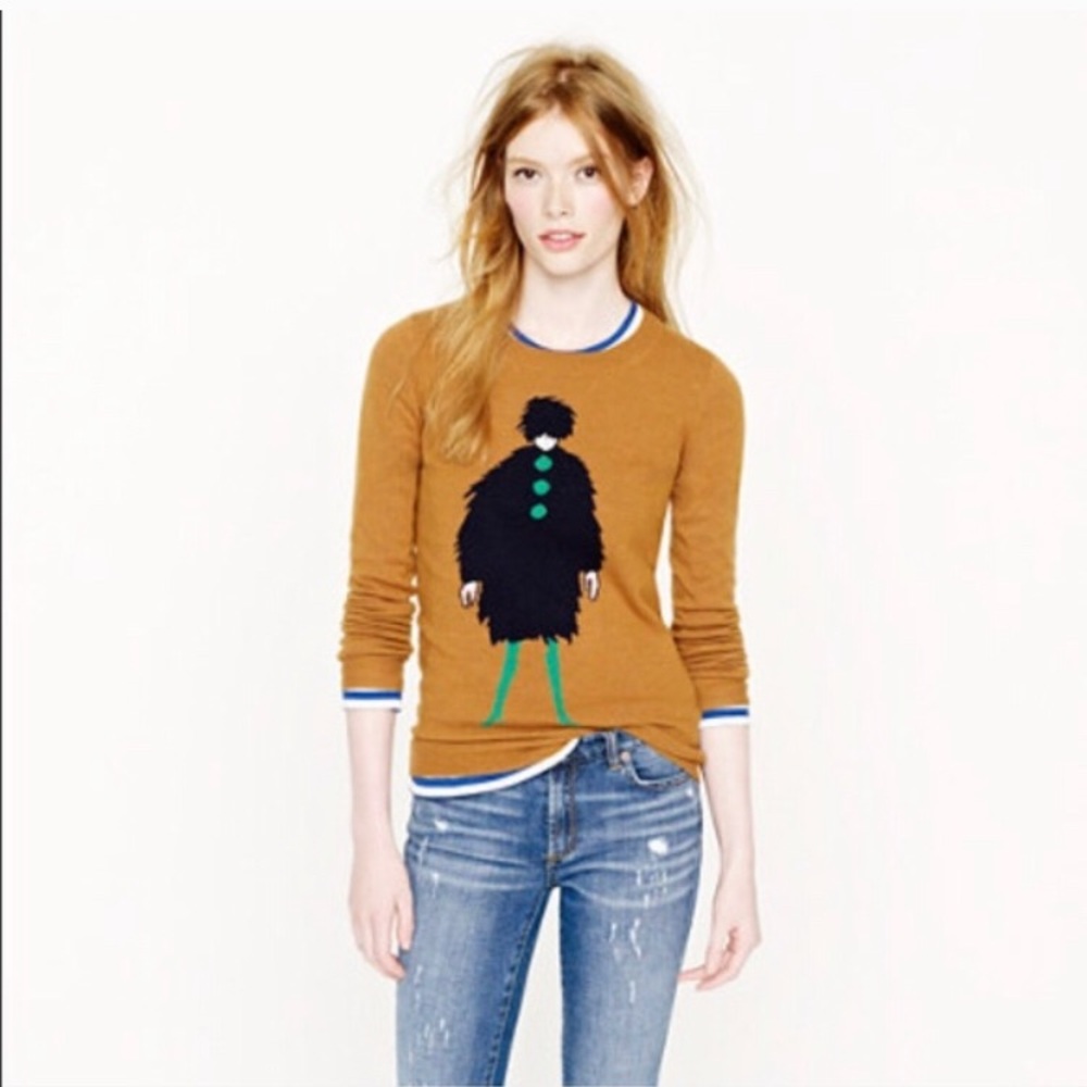 NWT JCrew La Parisienne Sweater Size M